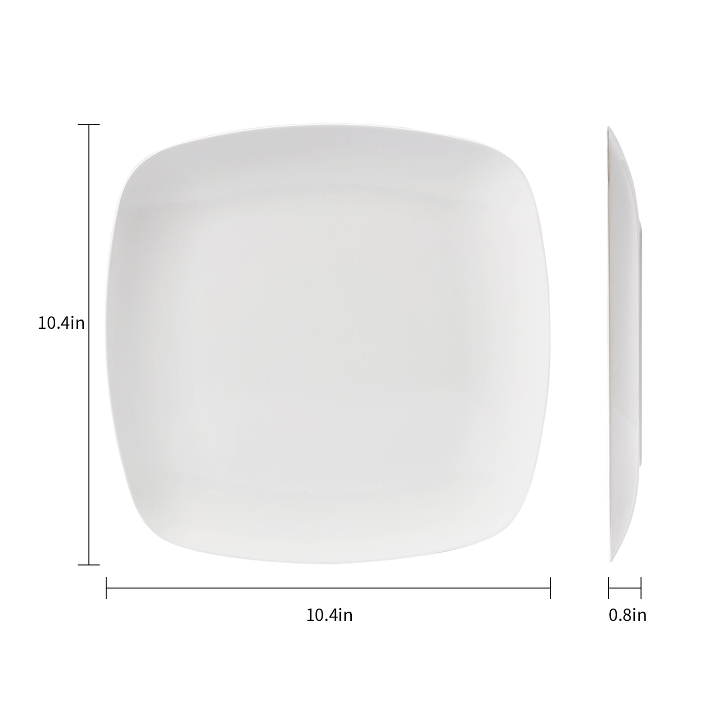 11" Dinner Plates, Set of 6