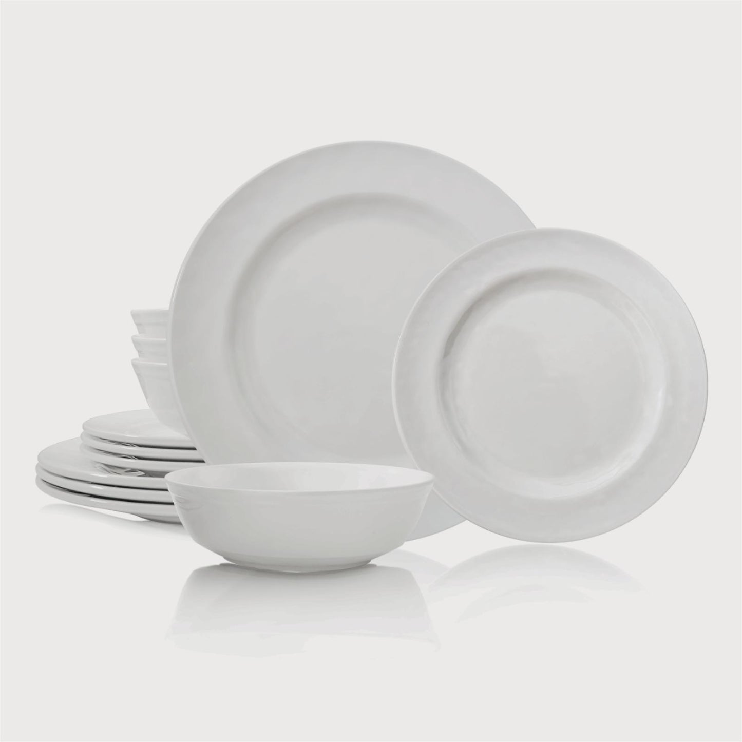 Dinnerware Collection, Ivory White