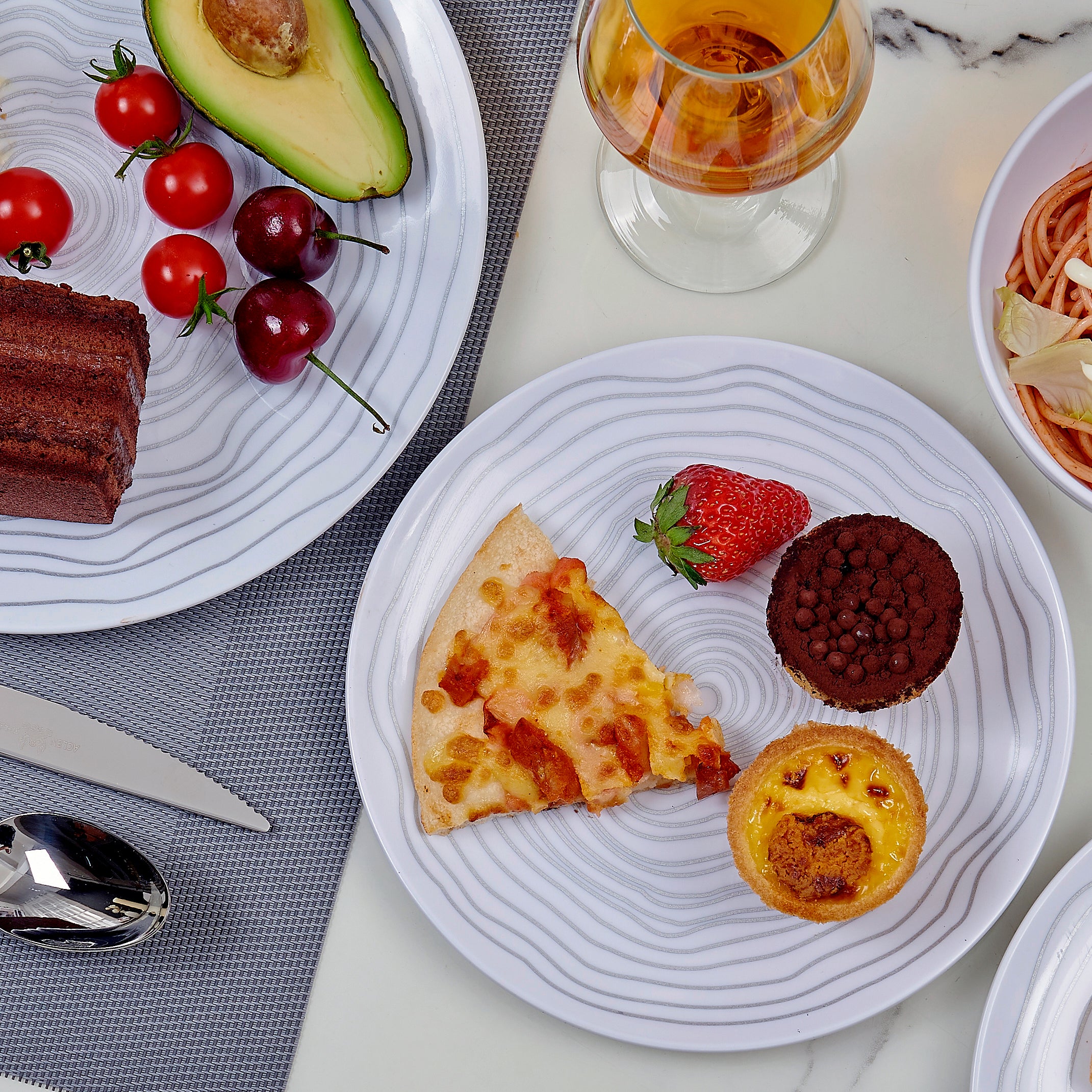 Dinnerware Collection, Growth Ring Pattern