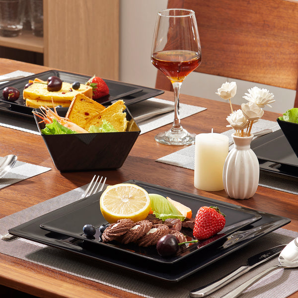 Dinnerware Collection, Black