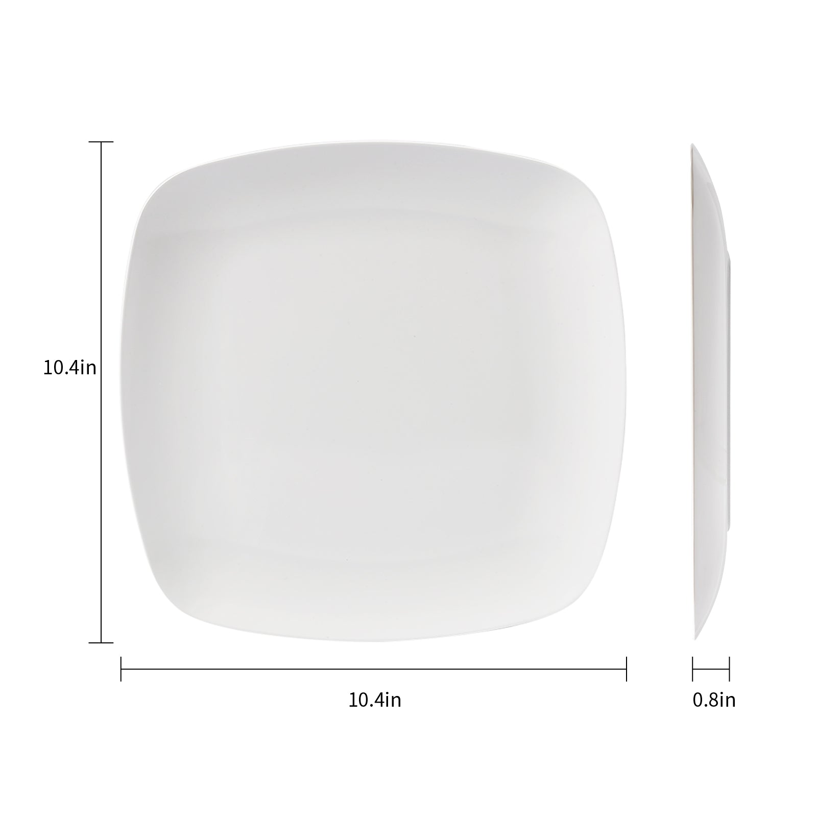 11" Dinner Plates, Set of 6