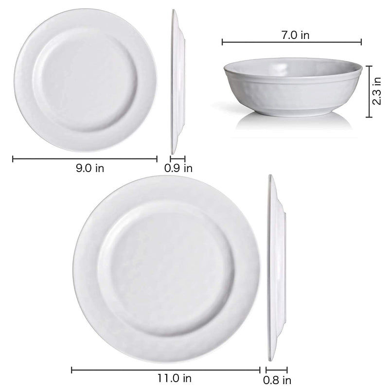 Dinnerware Collection, Pure White