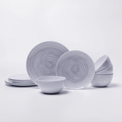 Dinnerware Collection, Growth Ring Pattern