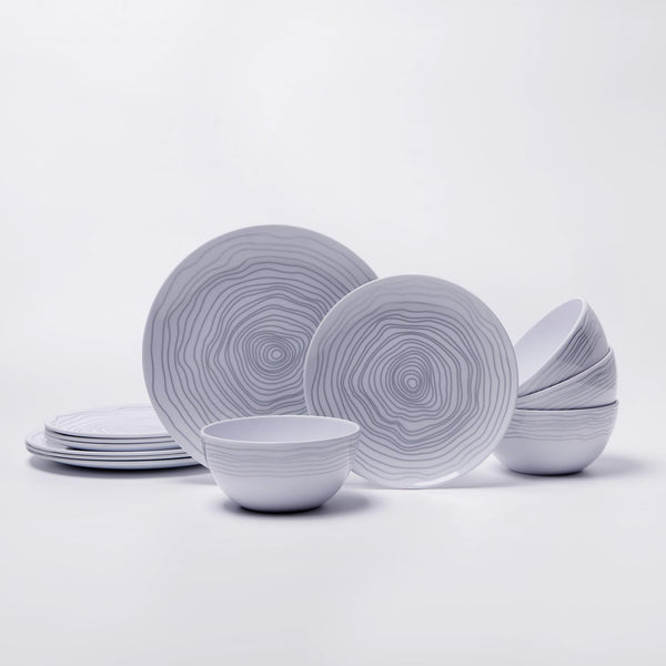 Dinnerware Collection, Growth Ring Pattern