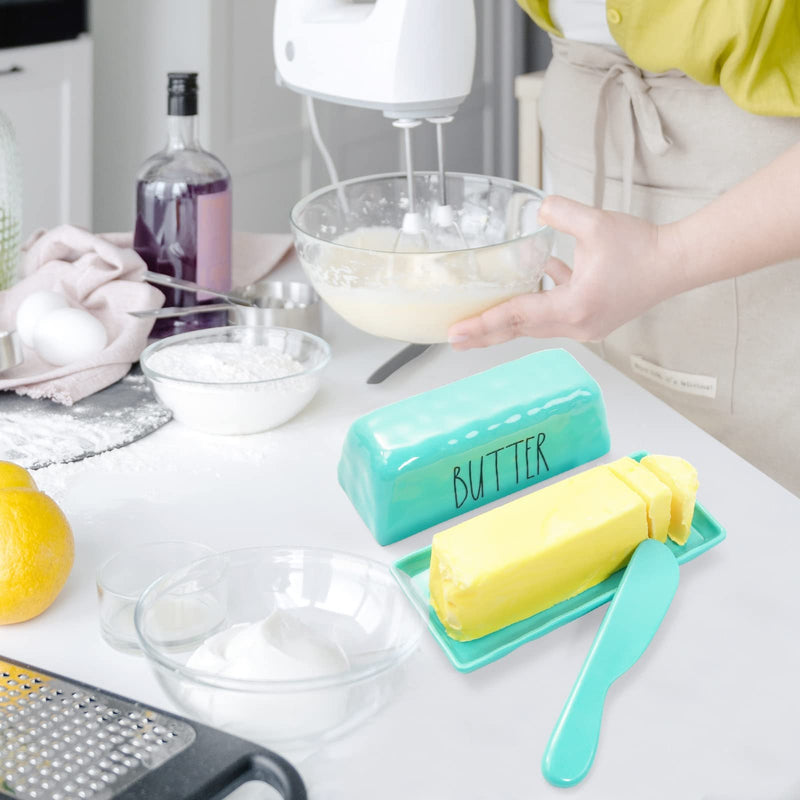 Butter Dish with Knife