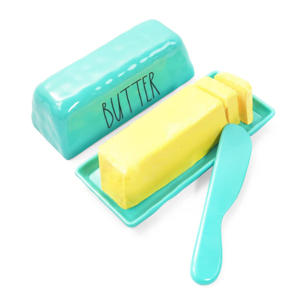 Butter Dish with Knife